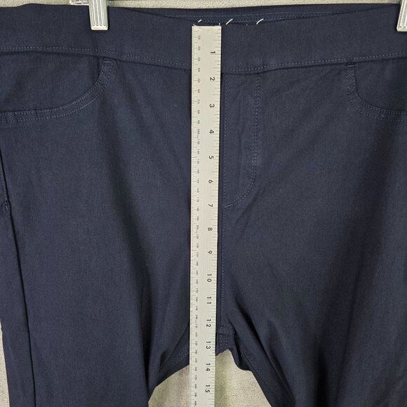 Womens Gloria Vanderbilt Zoey Pull-On Pants Slim Straight Leg Viscose Blend XL - Picture 5 of 11